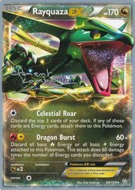 Rayquaza EX (85/124) (Anguille Sous Roche - Clement Lamberton) [World Championships 2013] - POKÉ JEUX