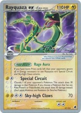 Rayquaza ex (97/101) (Delta Species) (Legendary Ascent - Tom Roos) [World Championships 2007] - POKÉ JEUX