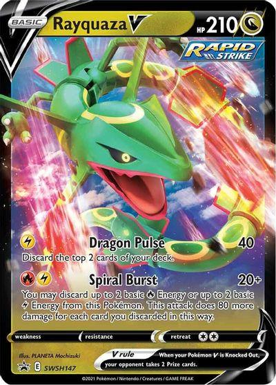 Rayquaza V (SWSH147) [Sword & Shield: Black Star Promos] - POKÉ JEUX