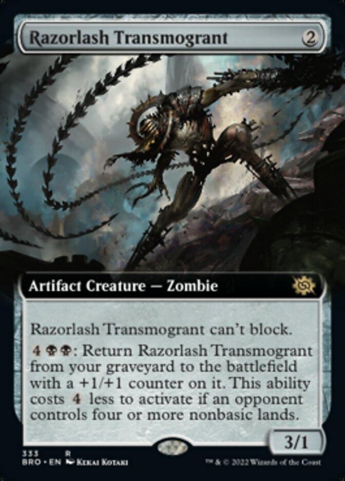 Razorlash Transmogrant (Extended Art) [The Brothers' War] - POKÉ JEUX