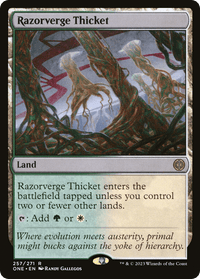 Razorverge Thicket [Phyrexia: All Will Be One] - POKÉ JEUX