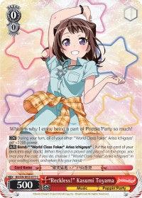 "Reckless!" Kasumi Toyama (BD/EN-W03-077 C) [BanG Dream! Girls Band Party! MULTI LIVE] - POKÉ JEUX