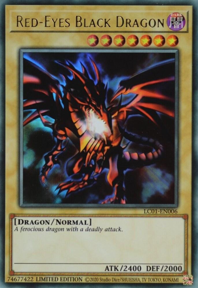 Red-Eyes Black Dragon (25th Anniversary) [LC01-EN006] Ultra Rare - POKÉ JEUX