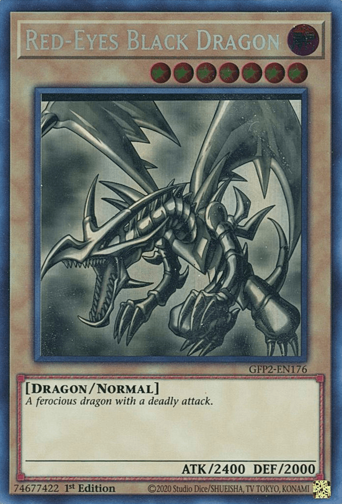 Red-Eyes Black Dragon [GFP2-EN176] Ghost Rare - POKÉ JEUX