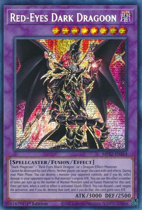 Red-Eyes Dark Dragoon [MP22-EN264] Prismatic Secret Rare - POKÉ JEUX