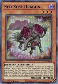 Red Rose Dragon (Blue) [LDS2-EN108] Ultra Rare - POKÉ JEUX