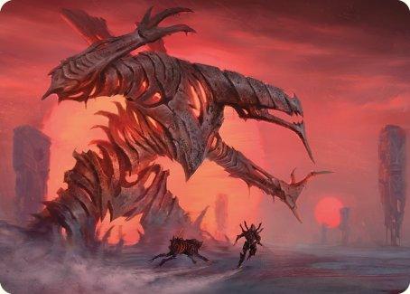 Red Sun's Zenith Art Card [Phyrexia: All Will Be One Art Series] - POKÉ JEUX