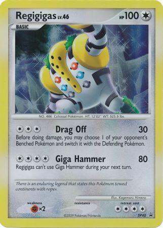 Regigigas (DP40) (Jumbo Card) [Diamond & Pearl: Black Star Promos] - POKÉ JEUX