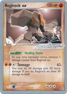 Regirock ex (98/101) (Mewtrick - Jason Klaczynski) [World Championships 2006] - POKÉ JEUX