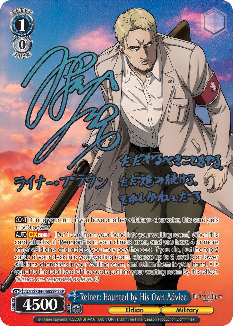 Reiner: Haunted by His Own Advice (Foil) [Attack On Titan: Final Season] - POKÉ JEUX