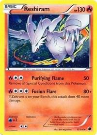 Reshiram (17/116) (Cosmos Holo) [Black & White: Plasma Freeze] - POKÉ JEUX