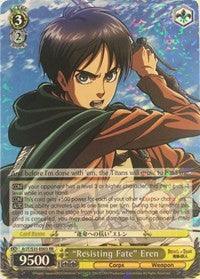 "Resisting Fate" Eren (AOT/S35-E003 RR) [Attack on Titan] - POKÉ JEUX