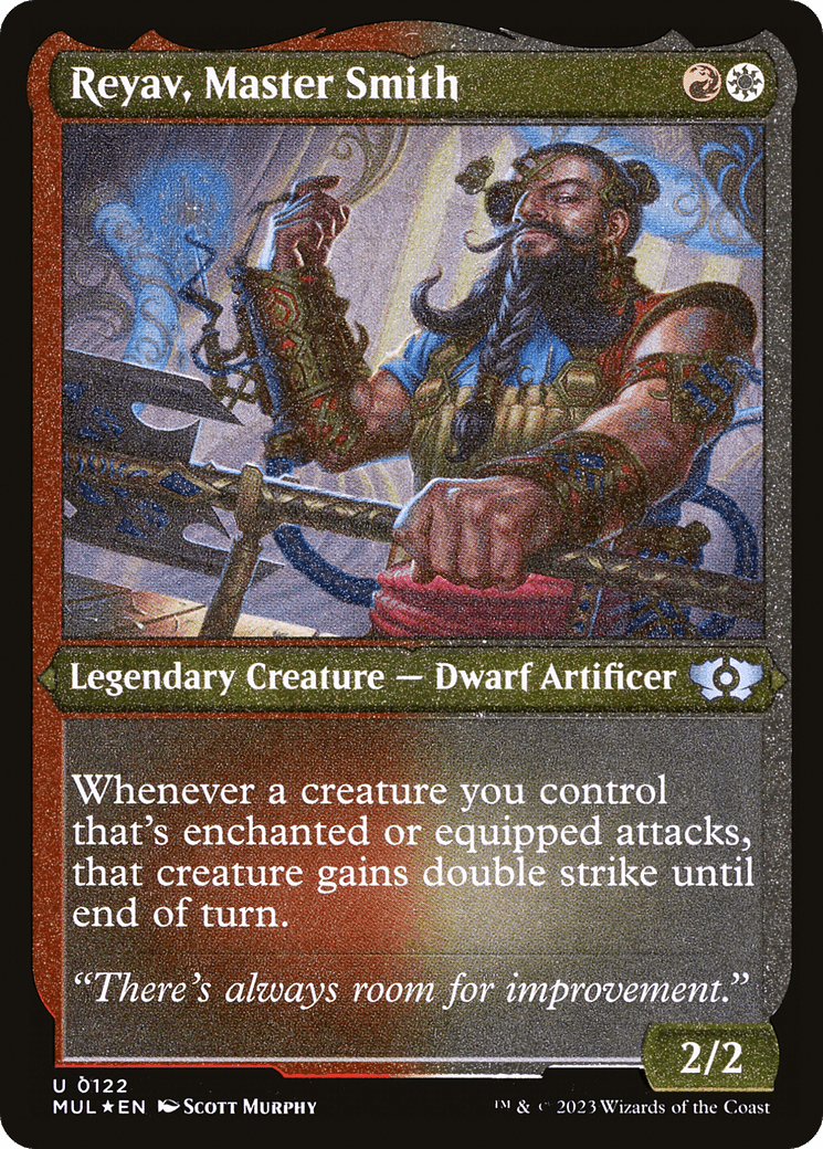 Reyav, Master Smith (Foil Etched) [Multiverse Legends] - POKÉ JEUX