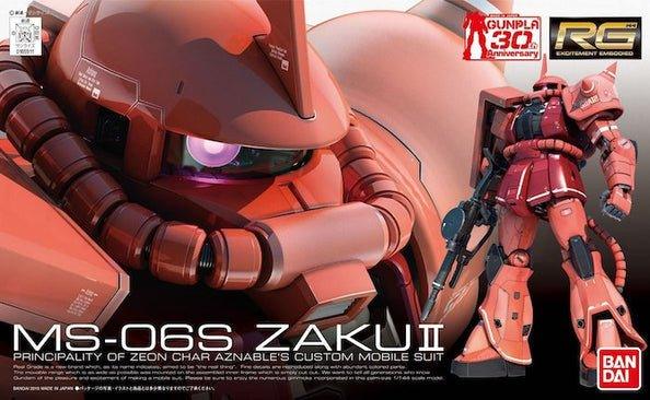 RG 02 Char's Zaku II 1/144 - POKÉ JEUX - 5061595 - 4573102615954