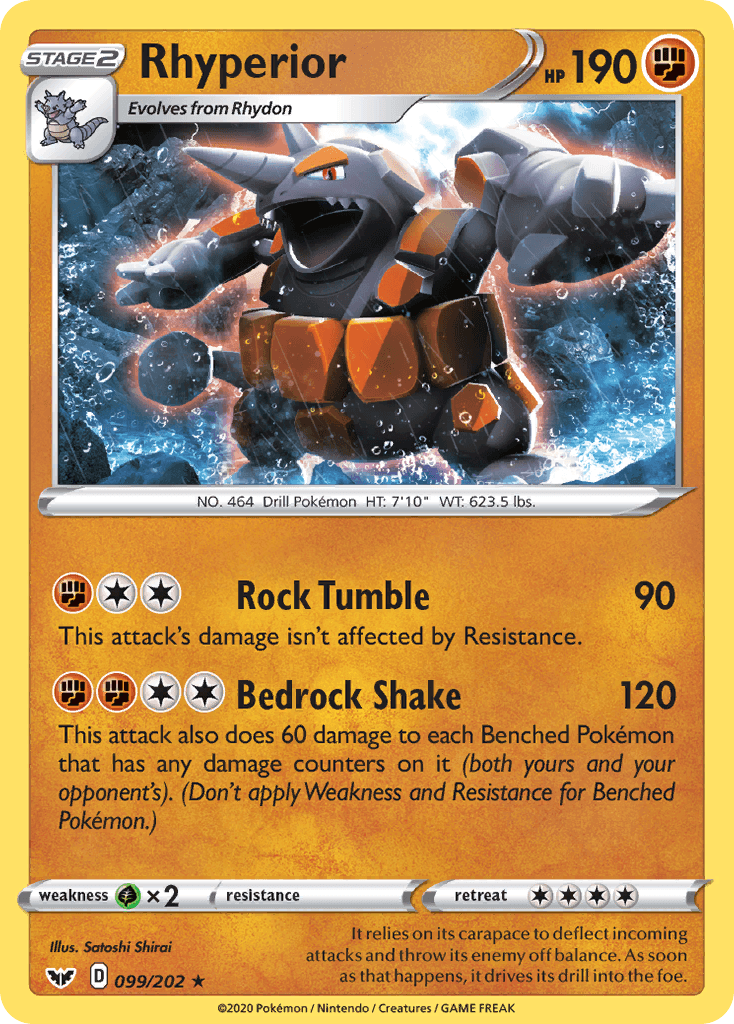 Rhyperior (099/202) [Sword & Shield: Base Set] - POKÉ JEUX