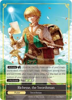 Richesse, the Swordsman // Sylph (3-074/J) [The Shaft of Light of Valhalla] - POKÉ JEUX