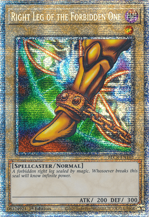 Right Leg of the Forbidden One [BLCR-EN102] Starlight Rare - POKÉ JEUX