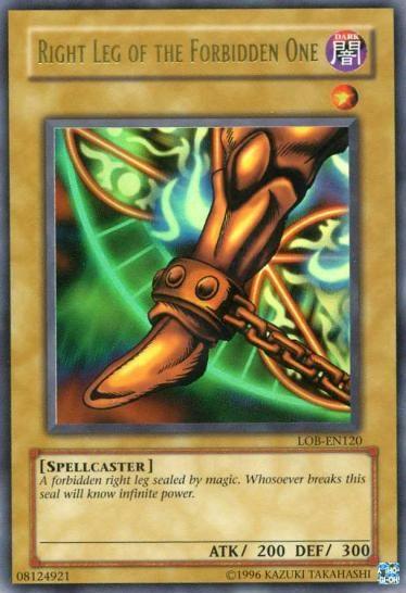 Right Leg of the Forbidden One [LOB-EN120] Ultra Rare - POKÉ JEUX