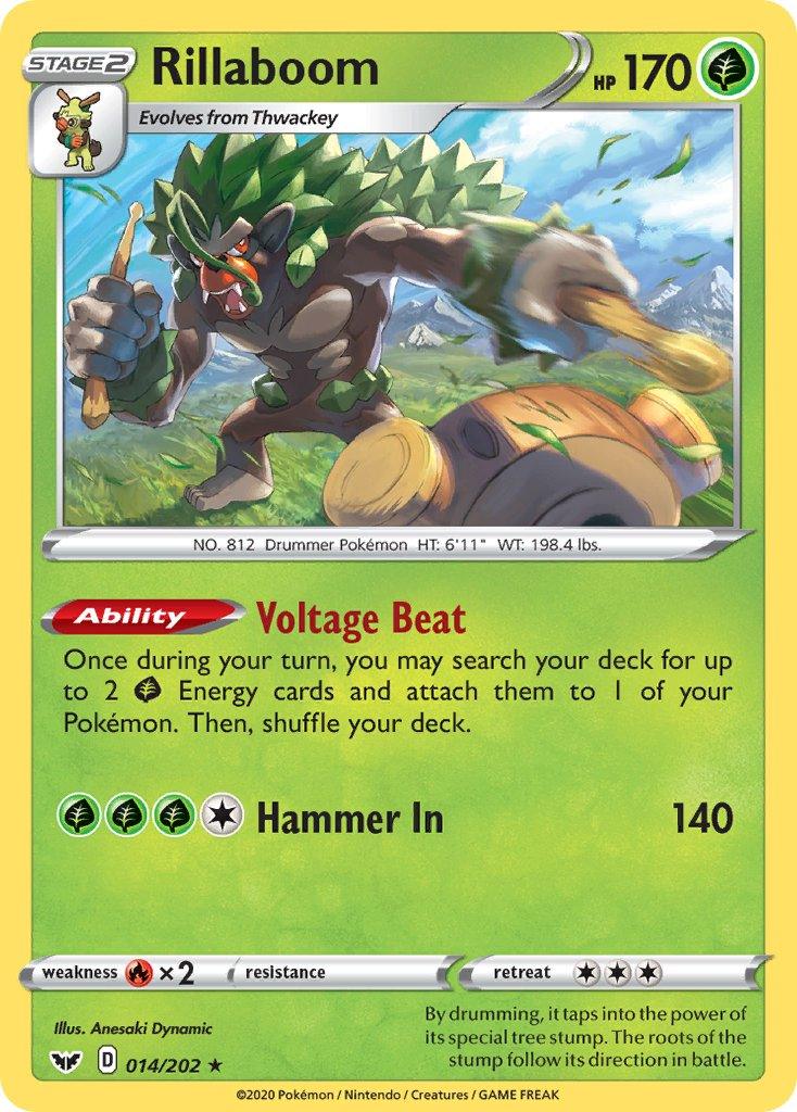 Rillaboom (014/202) [Sword & Shield: Base Set] - POKÉ JEUX