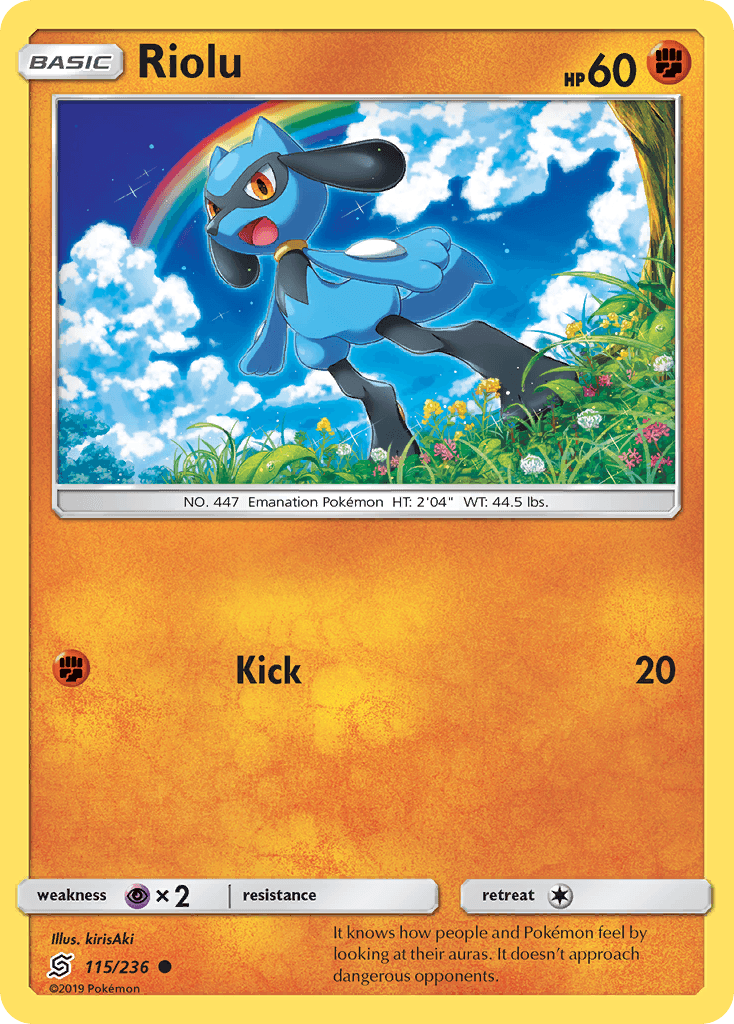 Riolu (115/236) [Sun & Moon: Unified Minds] - POKÉ JEUX