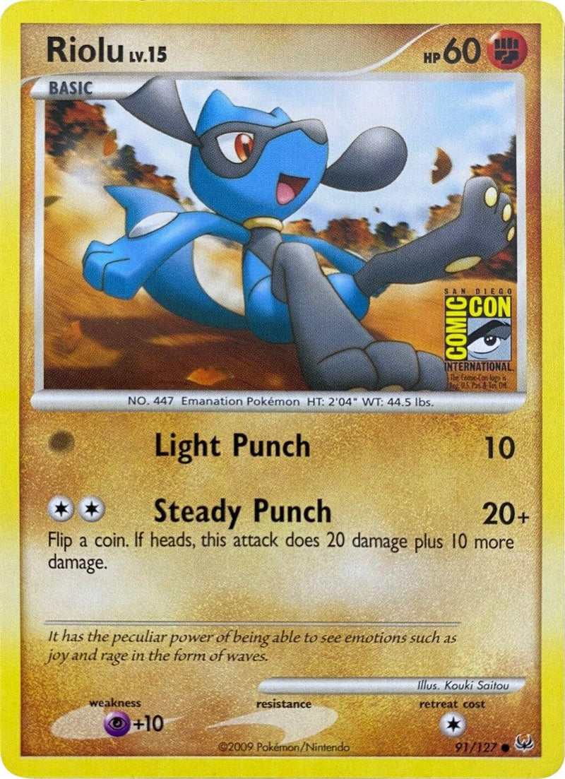 Riolu (91/127) (SDCC 2009) [Platinum: Base Set] - POKÉ JEUX