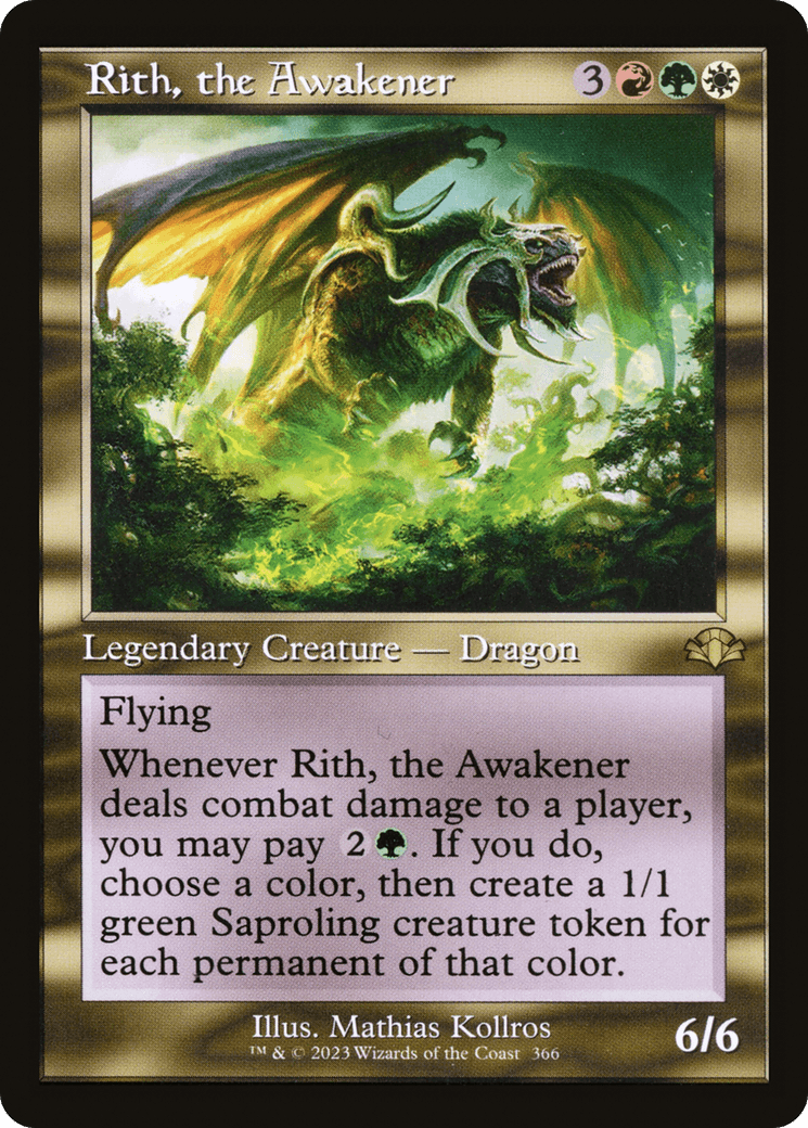 Rith, the Awakener (Retro) [Dominaria Remastered] - POKÉ JEUX