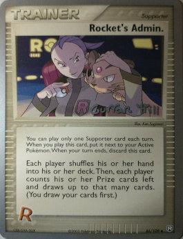 Rocket's Admin. (86/109) (Bright Aura - Curran Hill's) [World Championships 2005] - POKÉ JEUX