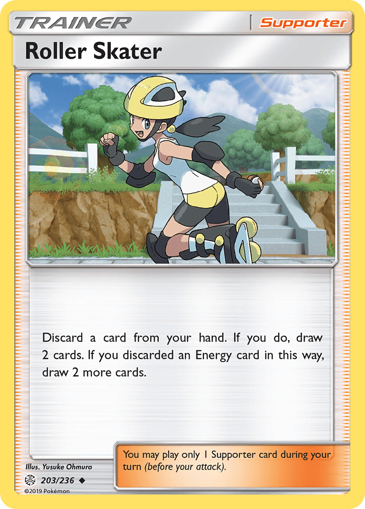 Roller Skater (203/236) [Sun & Moon: Cosmic Eclipse] - POKÉ JEUX