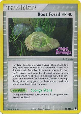 Root Fossil (93/110) (Stamped) [EX: Holon Phantoms] - POKÉ JEUX