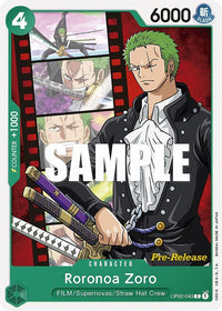 Roronoa Zoro [Paramount War Pre-Release Cards] - POKÉ JEUX