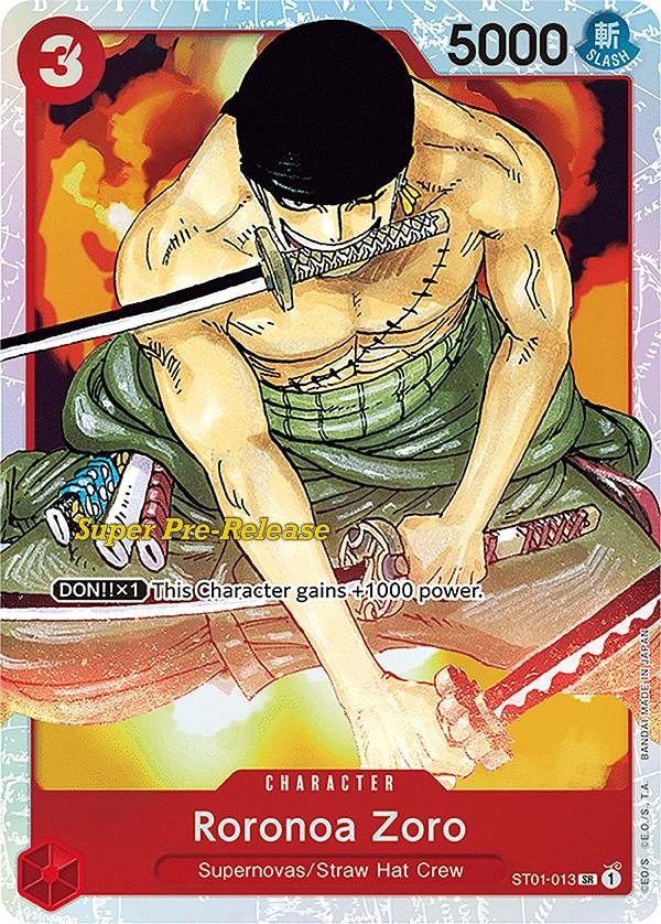 Roronoa Zoro [Super Pre-Release Starter Deck: Straw Hat Crew] - POKÉ JEUX