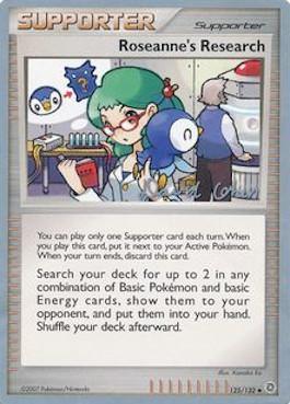 Roseanne's Research (125/132) (Stallgon - David Cohen) [World Championships 2009] - POKÉ JEUX