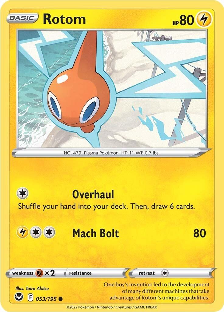 Rotom (053/195) [Sword & Shield: Silver Tempest] - POKÉ JEUX