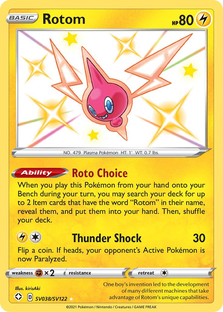 Rotom (SV038/SV122) [Sword & Shield: Shining Fates] - POKÉ JEUX