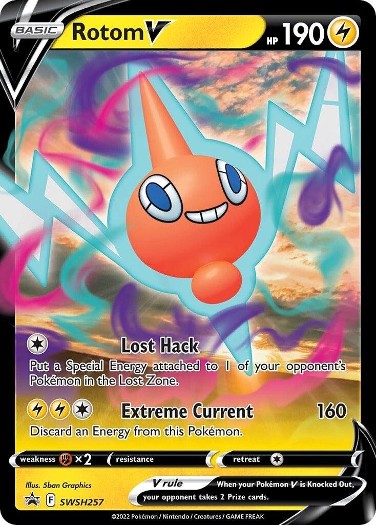 Rotom V (SWSH257) [Sword & Shield: Black Star Promos] - POKÉ JEUX