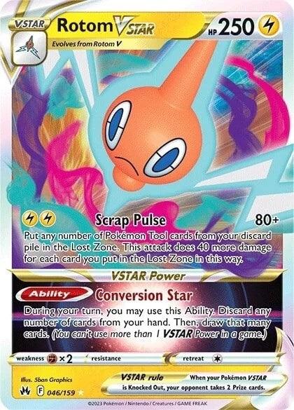 Rotom VSTAR (046/159) [Sword & Shield: Crown Zenith] - POKÉ JEUX