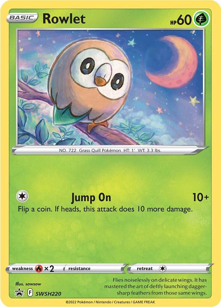 Rowlet (SWSH220) [Sword & Shield: Black Star Promos] - POKÉ JEUX