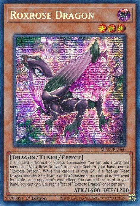 Roxrose Dragon [MP22-EN060] Prismatic Secret Rare - POKÉ JEUX