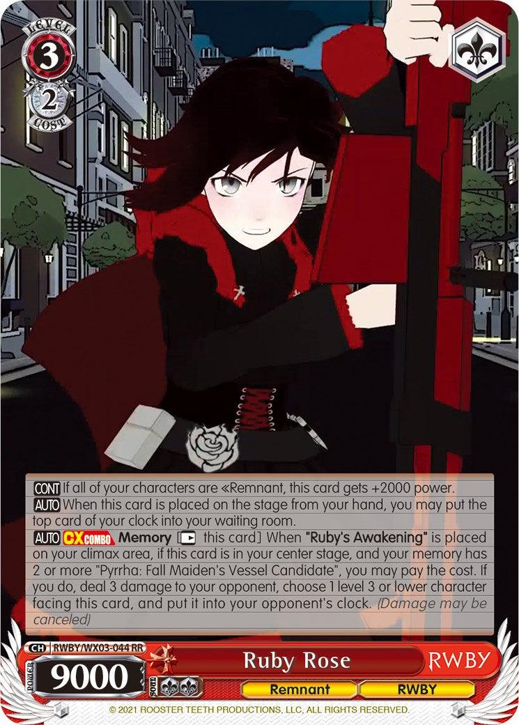 Ruby Rose (RWBY/WX03-044 RR) [RWBY] - POKÉ JEUX