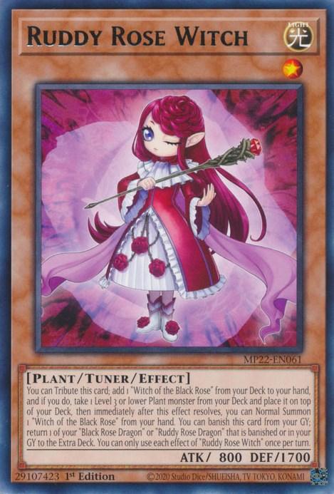 Ruddy Rose Witch [MP22-EN061] Rare - POKÉ JEUX