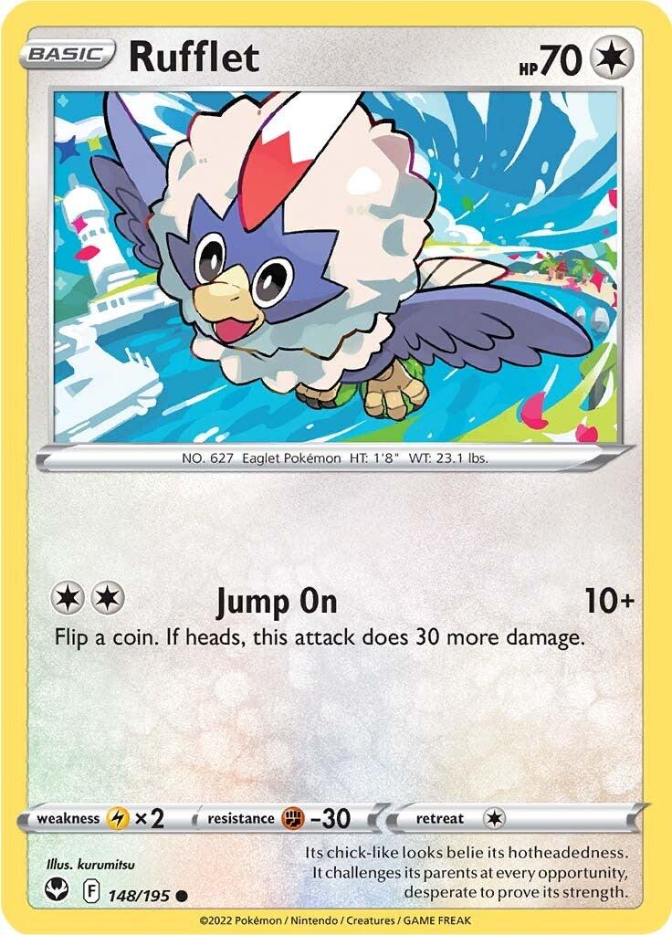 Rufflet (148/195) [Sword & Shield: Silver Tempest] - POKÉ JEUX