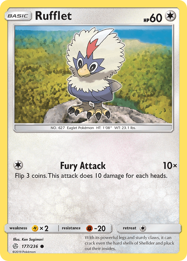 Rufflet (177/236) [Sun & Moon: Cosmic Eclipse] - POKÉ JEUX