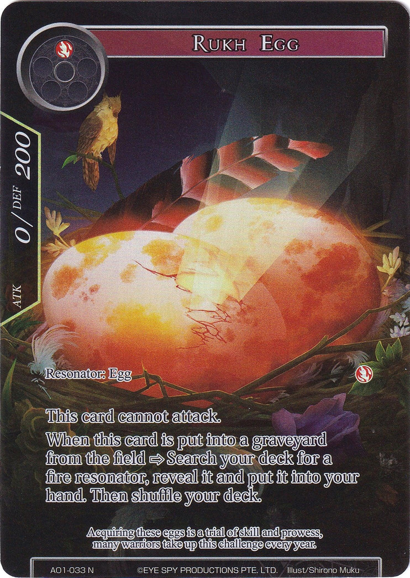 Rukh Egg (Full Art) (AO1-033) [Alice Origin] - POKÉ JEUX