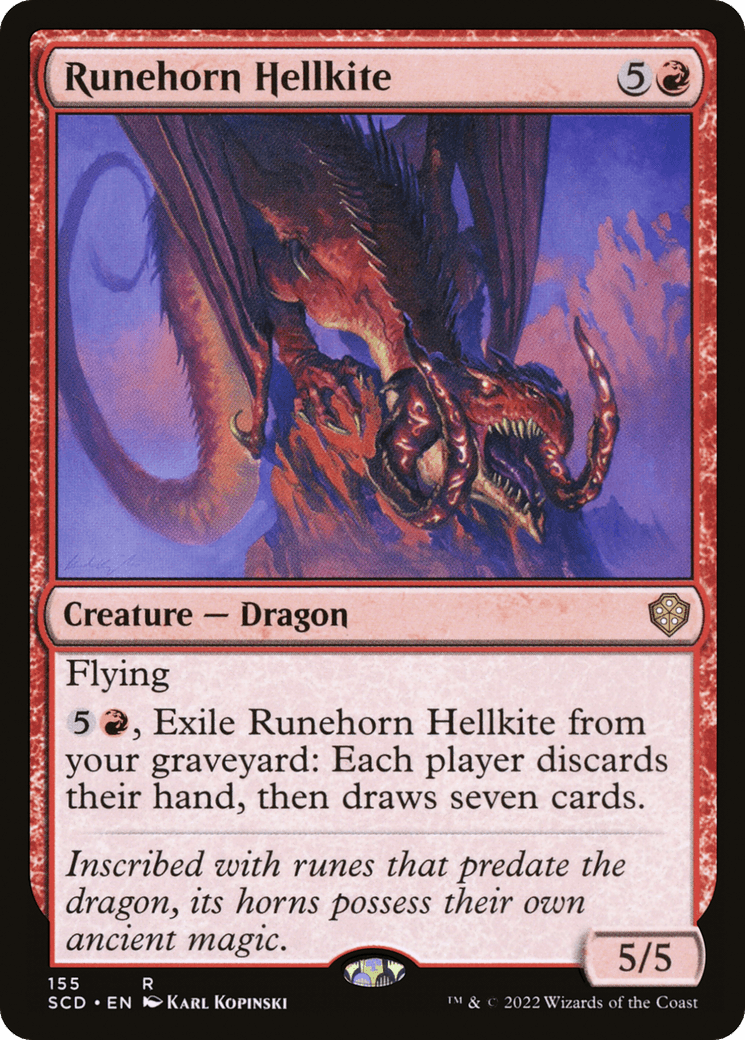 Runehorn Hellkite [Starter Commander Decks] - POKÉ JEUX