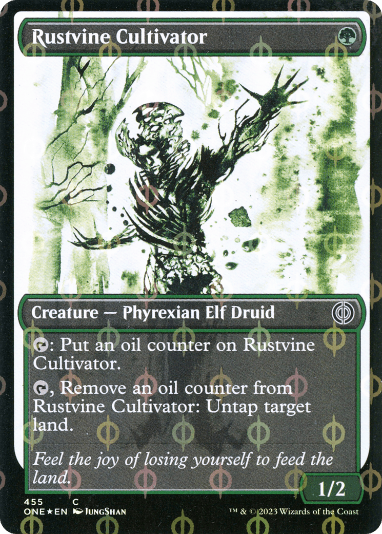 Rustvine Cultivator (Showcase Ichor Step-and-Compleat Foil) [Phyrexia: All Will Be One] - POKÉ JEUX