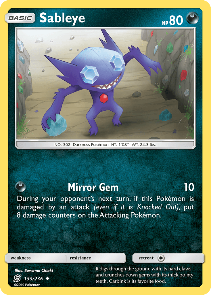 Sableye (133/236) [Sun & Moon: Unified Minds] - POKÉ JEUX