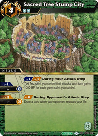 Sacred Tree Stump City (ST05-012) [Starter Deck 05: Verdant Wings] - POKÉ JEUX