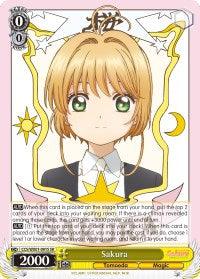 Sakura (CCS/WX01-001S SR) [Cardcaptor Sakura: Clear Card] - POKÉ JEUX