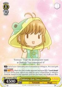 Sakura: Got You Covered (CCS/WX01-002S SR) [Cardcaptor Sakura: Clear Card] - POKÉ JEUX