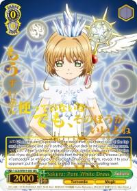 Sakura: Pure White Dress (CCS/WX01-035 SEC) [Cardcaptor Sakura: Clear Card] - POKÉ JEUX